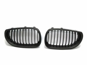 5-Series E60/E61 Fifth generation 2003-2009 Sedan 4D Calandre Matt Black for BMW - Picture 1 of 3