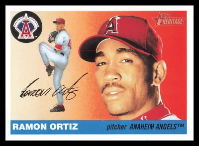 2004 Topps Heritage #270 Ramon Ortiz Anaheim Angels - Image 1 of 2