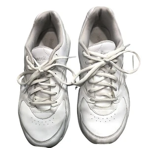 Reebok work n cushion white sneakers womens size 10 WIDE - Picture 1 of 4