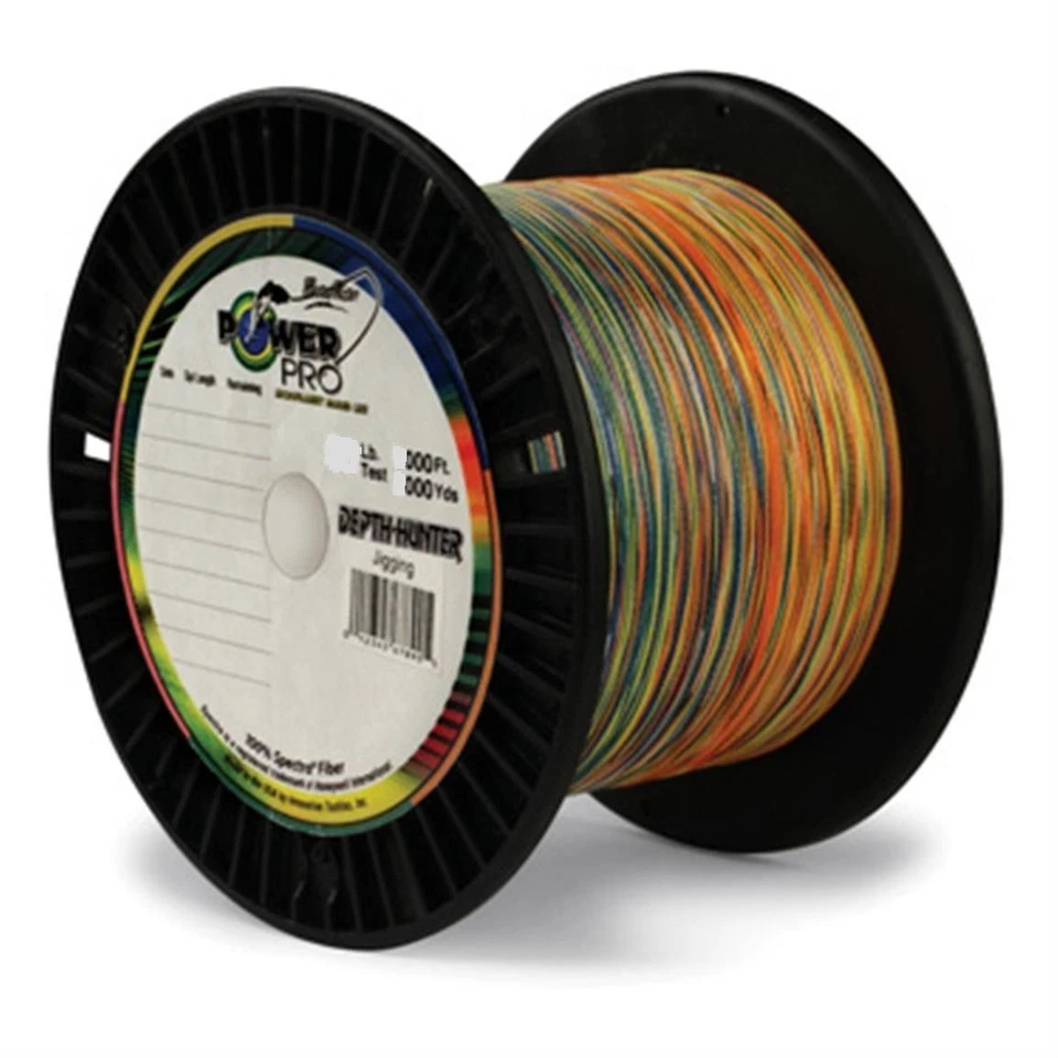 Power Pro Depth Hunter Braided Line Marked Multicolor 333, 500, 1500, 3000yd - Image 1 of 1