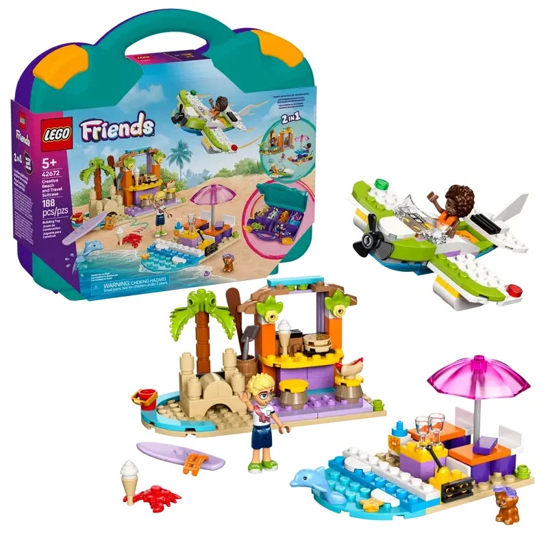 LEGO FRIENDS 42672 VALIGIA CREATIVA DA SPIAGGIA E DA VIAGGIO - Immagine 1 di 1