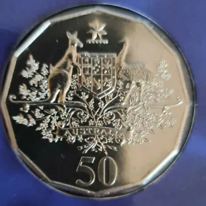 Moneda australiana de 50 céntimos 2001 - centenario de la federación - unc conjunto antiguo como nuevo - Imagen 1 de 2