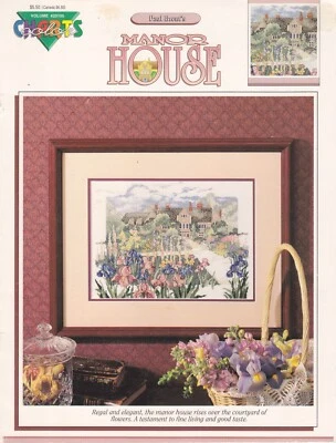 Manor House, Paul Brent, Cross Stitch Pattern - Image 1 of 2