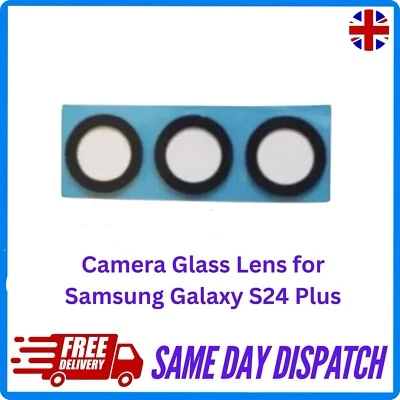 Rückseite Rück Kamera Glas Linse Ersatz für Samsung Galaxy S24 Plus