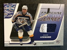 2002-03 BAP Signature Series Franchise Players FJ17 David Legwand (2CLR) #ed/50