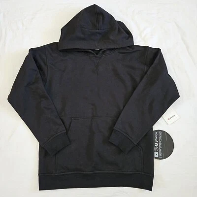 Moletom com capuz Lululemon All Yours Terry BLK preto feminino tamanho 8 - Imagem 1 de 4