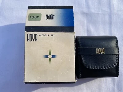 Hoya Close-Up Filter Set 49mm +1,+2 & +3 - Image 1 of 3