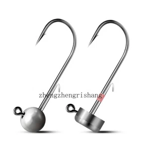 5pcs Tungsten Ball Jig Heads Mushroom Head Ned Rig Shroom Jig Heads 1.5g-5.8g - Picture 1 of 10