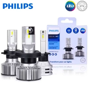 Philips H11 LED Faro Ultinon Essential G2 6000K 12V/24V Lampada Auto 2 Pezzi - Imagen 1 de 7