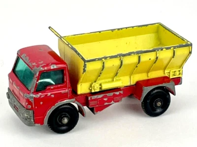 Caminhão de propagação Matchbox Grit nº. 70 Feito na Inglaterra por Lesney - Imagem 1 de 4