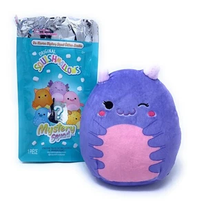 Squishmallow SeaLife Mystery Squad 5”- Kamili  Purple Pink Deep Sea Pig-OPEN BOX - Picture 1 of 5
