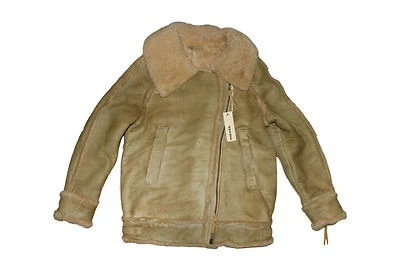 DIESEL L-NOELLE SHEARLING LEATHER JACKET SIZE S 100% AUTHENTIC  - Image 1 of 4