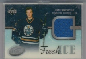 BRAD WINCHESTER 05-06 UPPER DECK ICE-FRESH ICE ROOKIE JERSEY CARD-SEND AN OFFER! - Picture 1 of 12