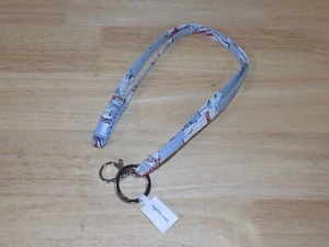 Vera Bradley 12476-P61 Beary Merry Iconic Breakaway Lanyard - Picture 1 of 2