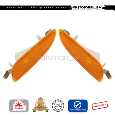 Se adapta a Mercedes 2007-2009 CLK550 A par de luces de señalización izquierda y derecha lámpara de señal de giro Foto 1 de 4