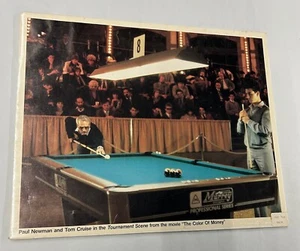 Farbe oder Geld großer Film Still Pool Turnier Billard Szene übergroß selten! - Bild 1 von 3