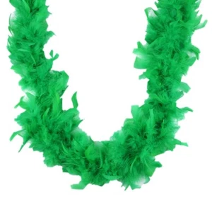 Kelly Green 45 gm 72 in 6 Ft Chandelle Feather Boa - Picture 1 of 1