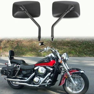 Motorcycle Rear View Side Mirrors For Kawasaki Vulcan VN 500 800 900 1500 1600 - Picture 1 of 18