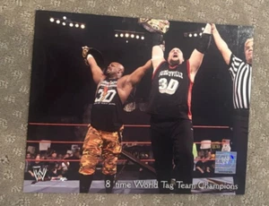 Dudley Boyz 8x10 Official Photo WWE WWF Bubba Ray Dudley D-Von Hologram - Picture 1 of 1