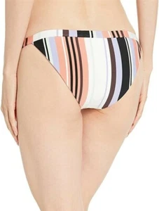 NWOT Volcom 16W Stripe Tease Swimsuit Striped Bikini Bottoms 117124 - Picture 1 of 2