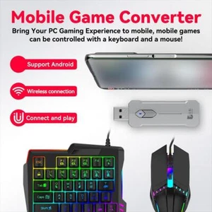 Mobile Controller Gaming Keyboard Mouse Converter For Android Harmonyos K9K1 - Picture 1 of 12