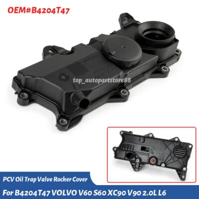 Cubierta basculante de válvula de trampa de aceite PCV 31316184 para VOLVO XC90 XC70 V90 V60 S60 T5 2,0 L Foto 1 de 4