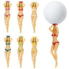 6 sztuk Sexy Bikini Lady Girl Model Golf Koszulka Uchwyt na piłkę Divot Tool Pitch Fork Stag