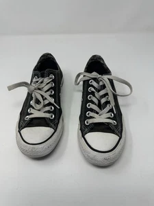 Converse Allstar Negro Blanco Cuadros Cuadros Doble Lengua Mujer Talla 6.5 - Imagen 1 de 7