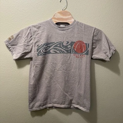 Camisa Loca Para Hombre Mediana Aulani Disney Hawaii Resort Marrón Kona Teñida de Café Foto 1 de 4