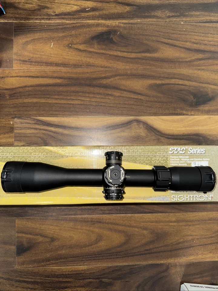 Mira para rifle Sightron S-TAC FFP 3-16x42 Zero Stop - Mil-Hash-2 #26017 Foto 1 de 4