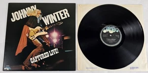 Johnny Winter Captured Live Vinyl Record. 1976. 12" LP. EX. - Picture 1 of 10