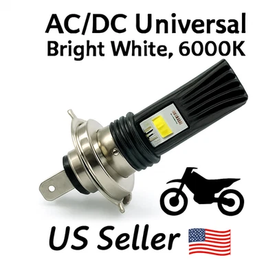 💡Bombilla de faro LED ultra 12v alto/bajo para moto Suzuki 1996-2013 DR200SE Foto 1 de 4