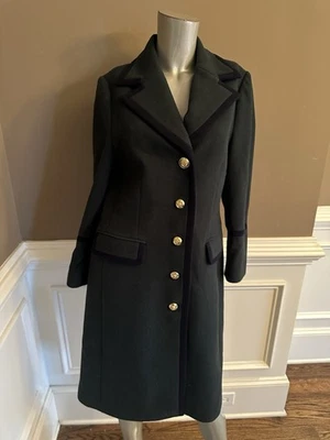 Casaco de lã verde Boden comprimento médio tamanho 6 - Imagem 1 de 4