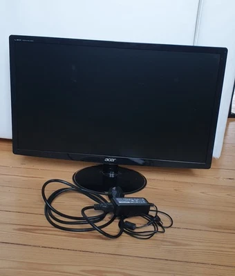 acer LCE Monitor S242HL - Computer Bildschirm - 24 Zoll - schwarz - Bild 1 von 4