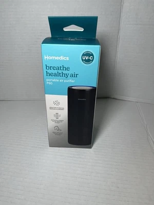 PURIFICADOR DE AIRE PORTÁTIL HOMEDICS TOTAL CLEAN 4 EN 1 NEGRO AP-P60-BK NUEVO Y SELLADO  Foto 1 de 4