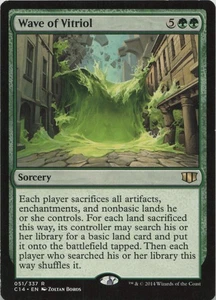 Wave of Vitriol R Commander 2014 51 LP-MP MTG - Picture 1 of 1