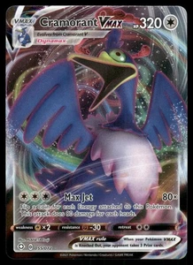 Pokemon Tcg Cramorant VMAX #55 Pokemon Shining Fates NM - Picture 1 of 2