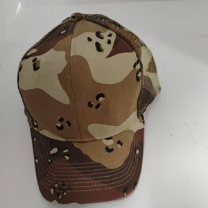 Military Desert Cotton Baseball Ball Cap Hat Team Vintage Solid Blank Plain - Picture 1 of 6