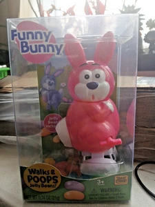 Kack Osterhase Spaziergänge und Kacke Jelly Beans Süßigkeitenspender Lustig Rosa Neu! - Bild 1 von 4