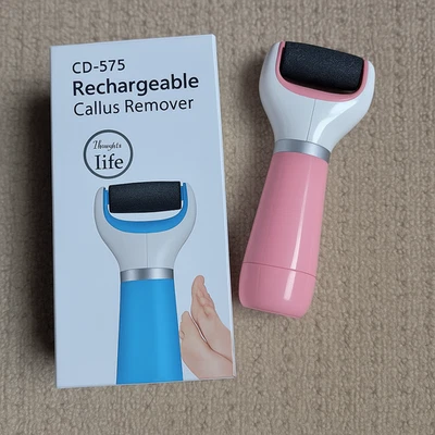 Electric Foot File Rechargeable Callus Hard Skin Remover Feet Pedicure Speeds - Image 1 of 4