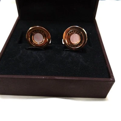 Extremely rare Dunhill in shell and pink gold  Gyro cufflinks - Image 1 of 4