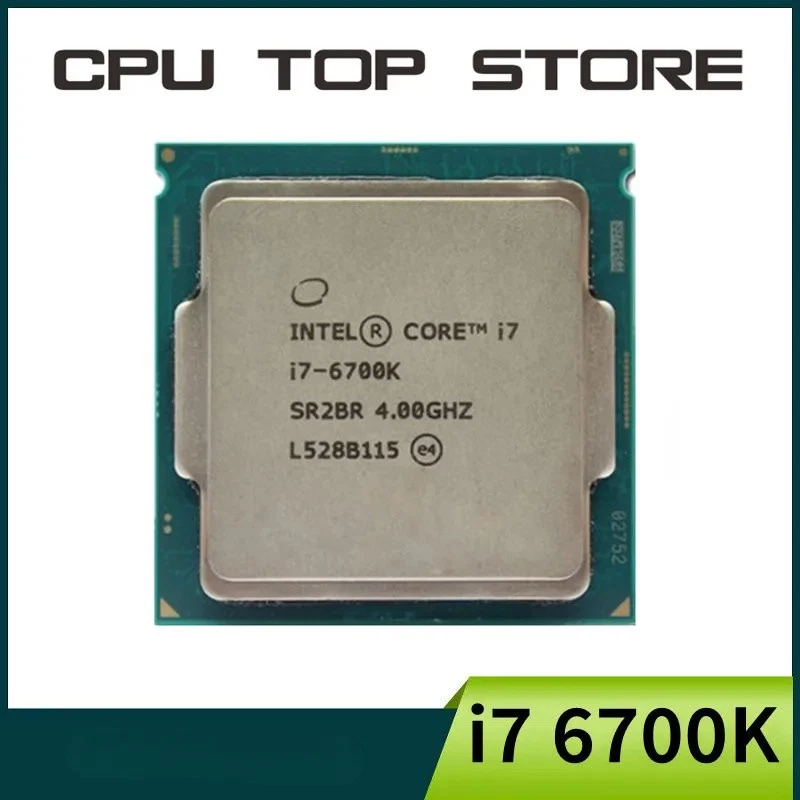 Intel Core i7 6700K 4.0GHz Quad-Core 91W CPU processor LGA 1151 - Image 1 of 1