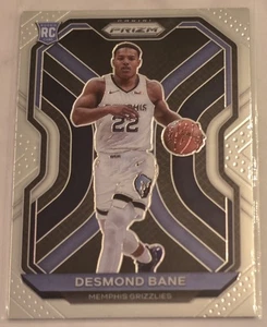 DESMOND BANE 2020-21 Panini Prizm Rookie Base #297 Memphis Grizzlies RC - Picture 1 of 2