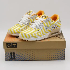 DD5481-735 Nike Air Max 90 Fried Chicken Speed Yellow Shimmer White (Men's) - Picture 1 of 10