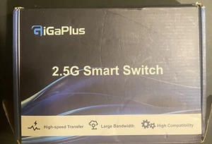 10 Port 2.5Gb Unmanaged Ethernet Switch w- 8* 2.5G Base-T Ports, 2* -10G SFP+ - Picture 1 of 10