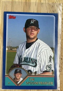 2003 Topps #446 Tim Spooneybarger- Major League Baseball - Florida Marlins - Picture 1 of 2