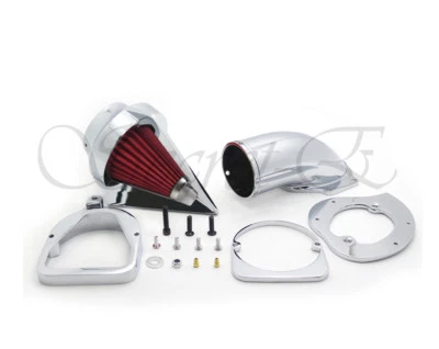 Spike Air Cleaner Kits Intake Filter For Honda Spirit Ace 750 1998-2013 Chrome — 第 1/4 张图片