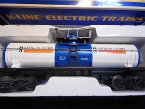 O/027 K-Line Trains K639101 - Single Dome Tank, Merlin Gerin 639101 LN - Picture 1 of 2