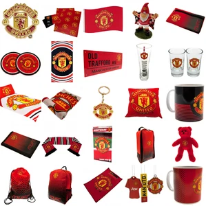 Mercancía oficial del MANCHESTER UNITED FC Cumpleaños Regalo de Navidad Ideas Fan - Imagen 1 de 54