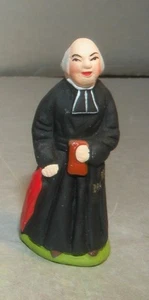 NUEVO El sacerdote, 4 cm Santons Didier - Imagen 1 de 3